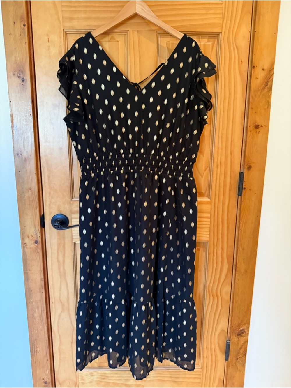 Grace Karin 2XL Flutter Sleeve Dress